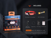 Fenix HM65R-T V2 Rechargeable Lightweight Trail Running Headlamp