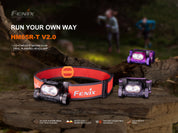 Fenix HM65R-T V2 Rechargeable Lightweight Trail Running Headlamp